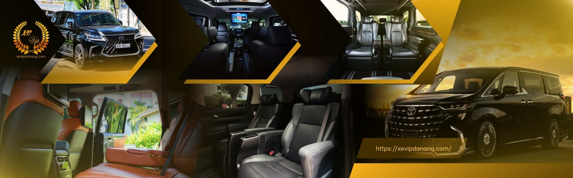 Cho thuê xe cao cấp Toyota Alphard và Lexus tại Đà Nẵng. responsive slider