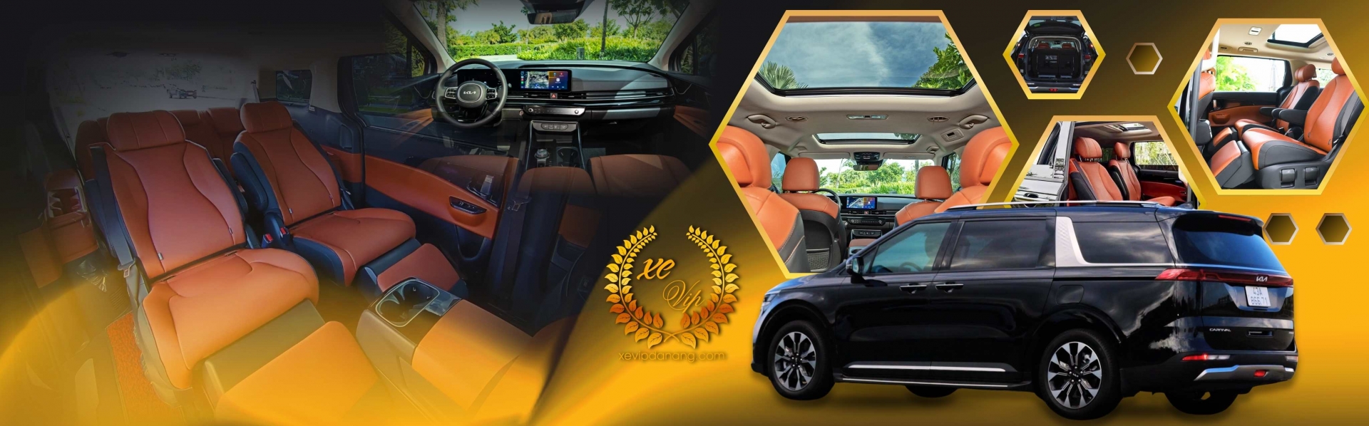 Thuê xe Kia Carnival tại Đà Nẵng đời mới - giá tốt responsive slider